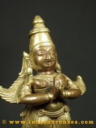 Ganga Jumna Standing Garuda (Piece IBS308, Image 5125)
